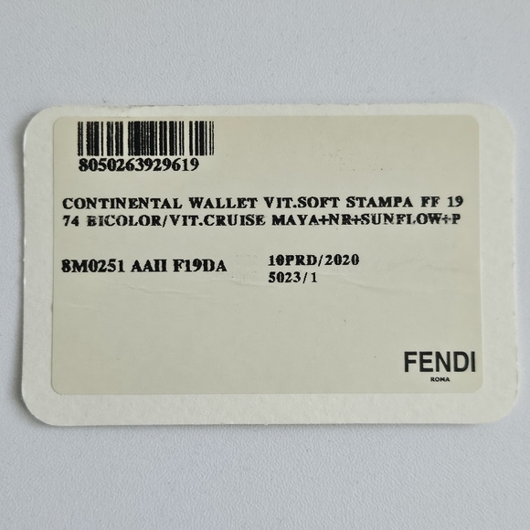 Fendi F Long Flap Wallet - Picture 14 of 14